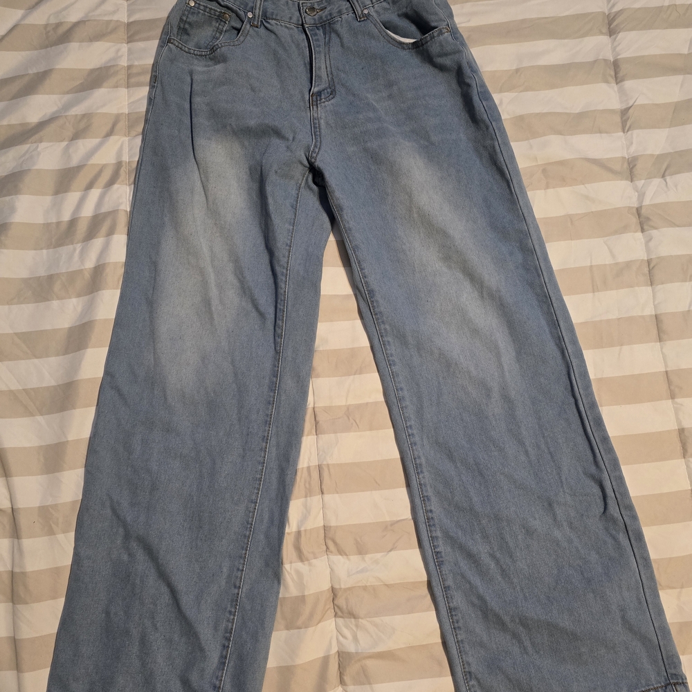 Women's Blue Flare & Wide Leg Jeans